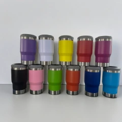 14oz Cooler Can with Opener for Laser Engraving Powder Coated Tumblers with Single/Double Lids 50 Pack China Warehouse