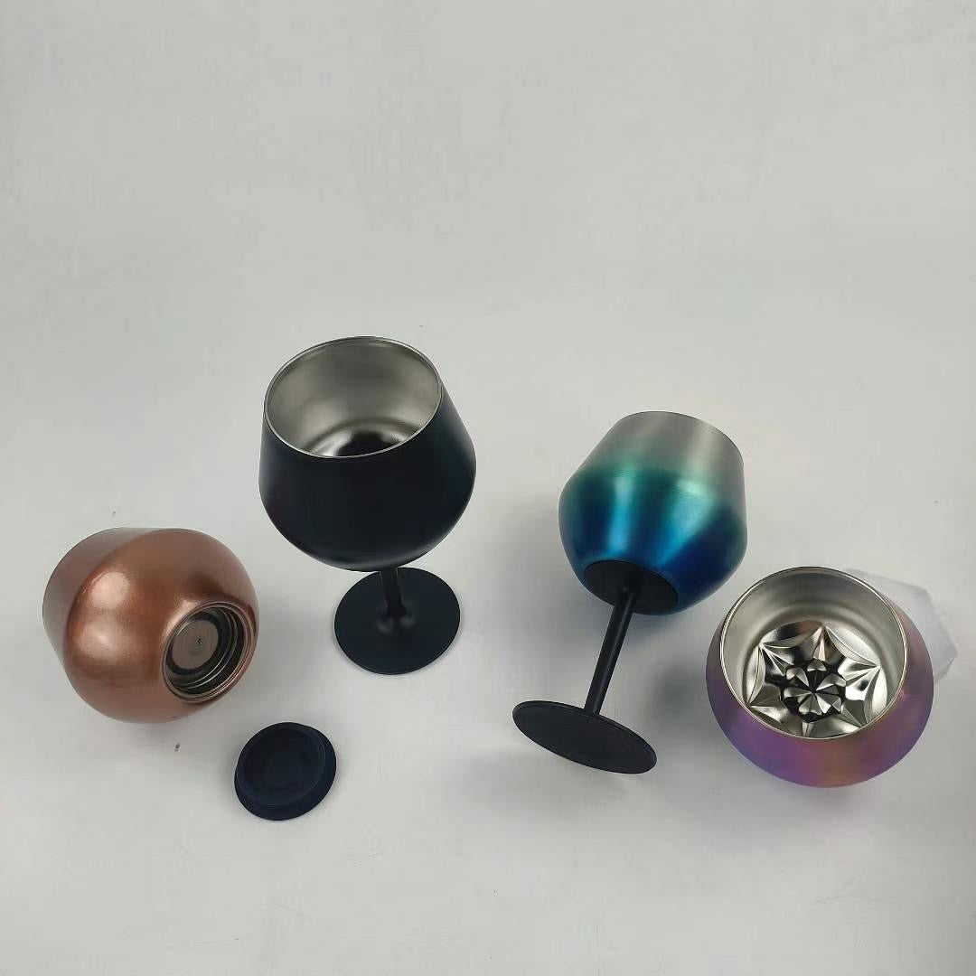 14oz 2 In One Removable Wine Cups Suitable for Laser Engraving 24Pack China Warehouse