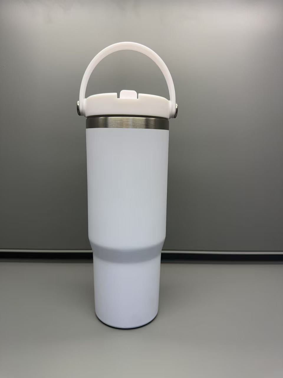 30oz Matt Macaron Color Blank Sublimation Flip Straw Water Bottles With New Lids 25 Pack China Warehouse
