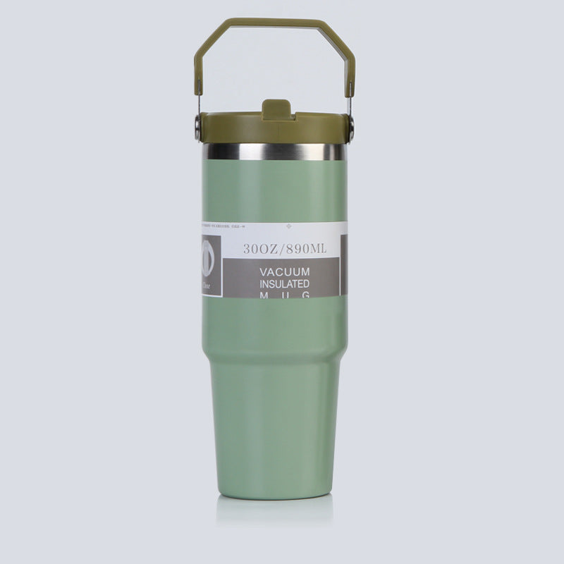 30oz Powder Coated Flip Straw Water Bottles for Laser Engraved with Three Style Lids 25 Pack China Warehouse