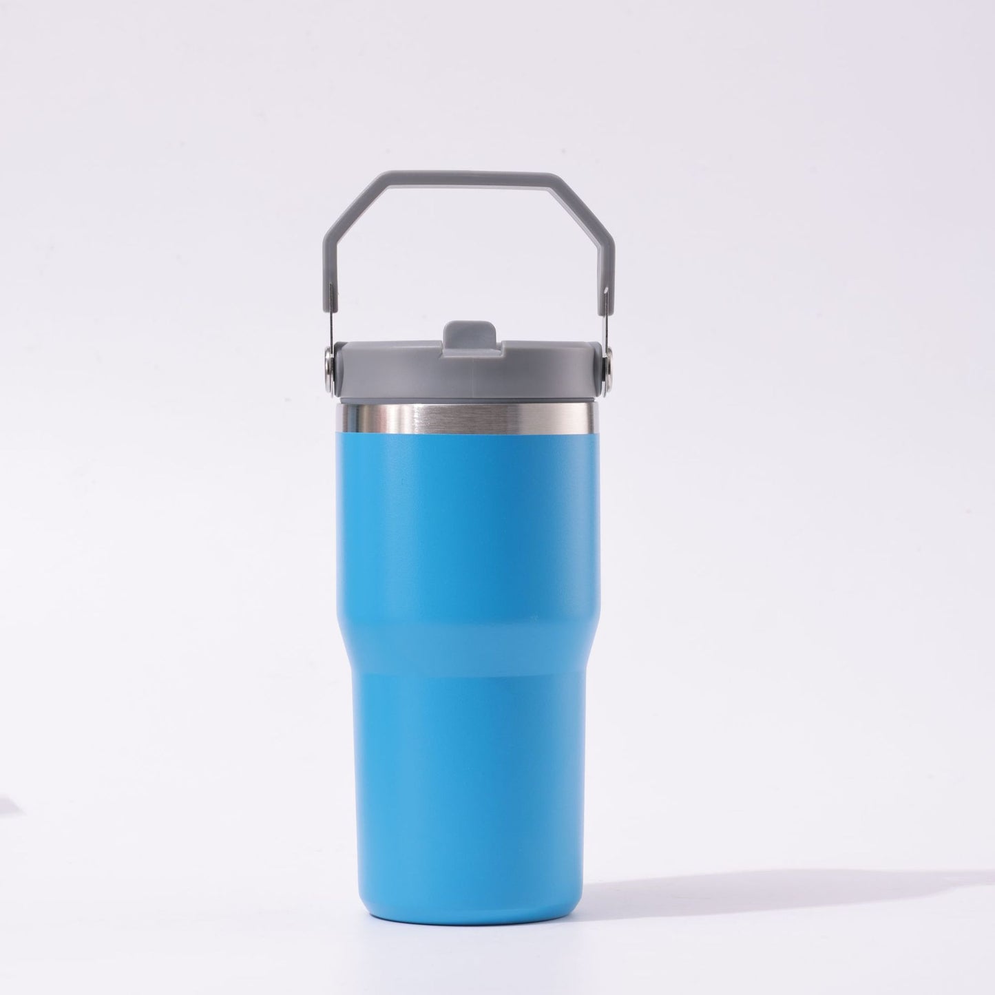 20Pack China Warehouse 20oz Kids Powder Coated Flip Straw Tumblers Double Wall Stainless Steel Water Bottles for Laser Engraving