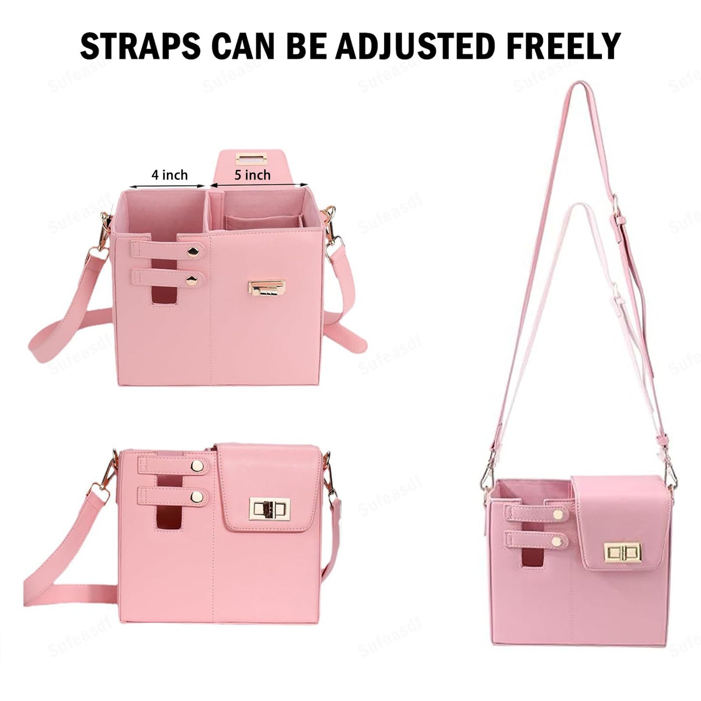 Crossbody Bag Purse for Stanley Cup Bag Outdoor Portable Water Bottle Holder with Adjustable Shoulder Strap 12 Pack
