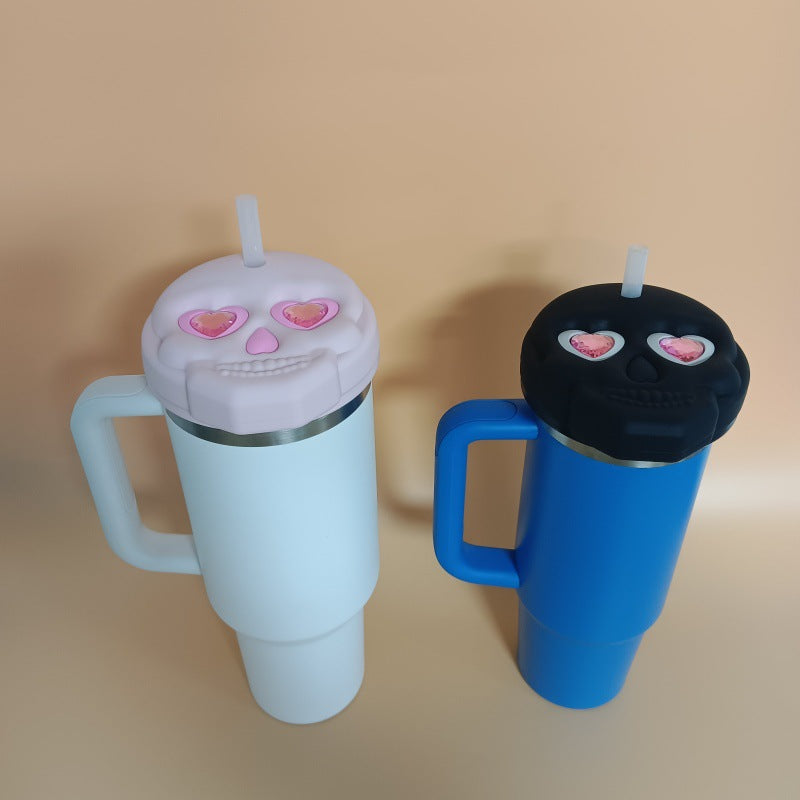 Stanley Dustproof Lids for 40oz Tumbler Cute Silicone Flower Hat Cover 20 Pack China Warehouse by Air