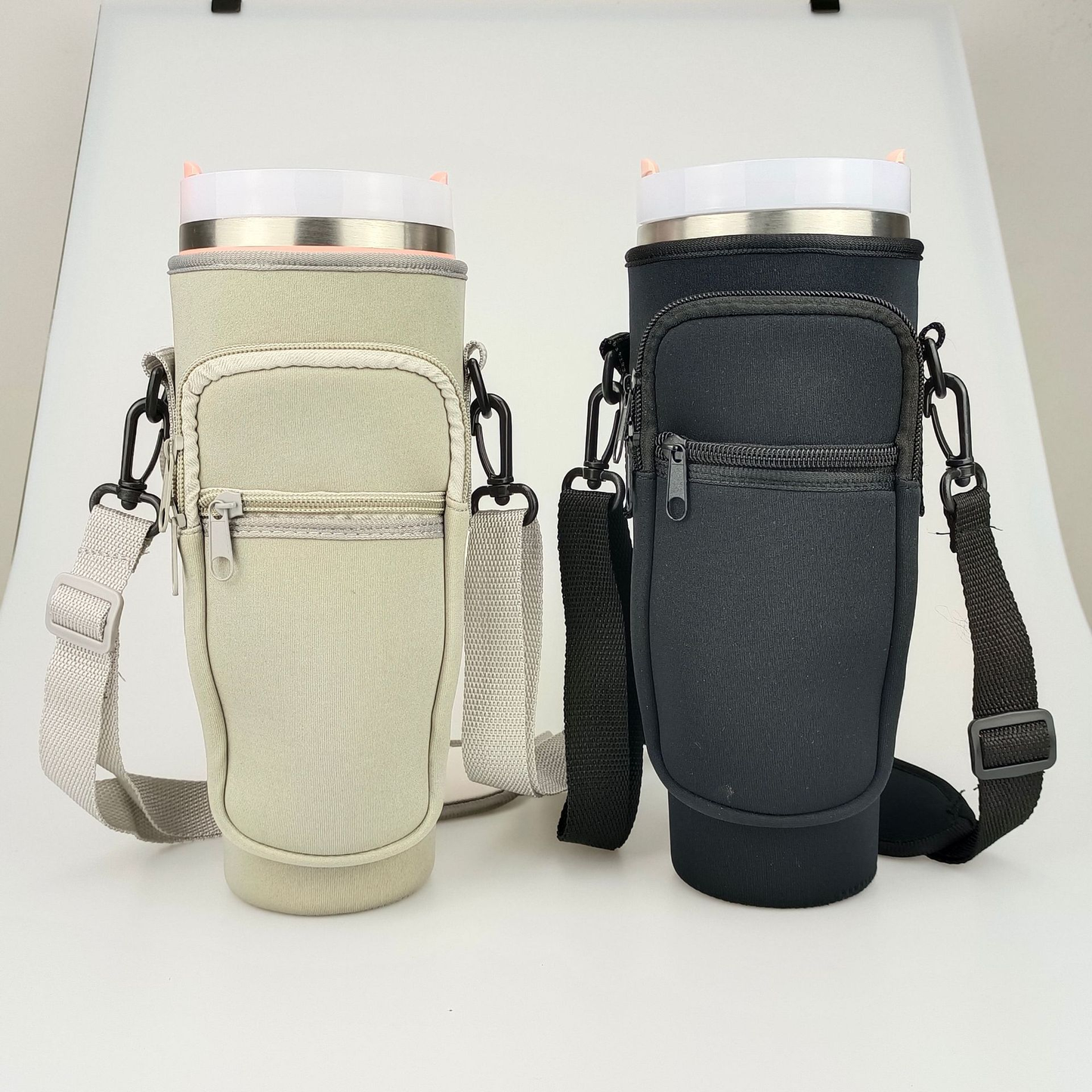 Water Bottle Pouch for Stanley Quencher Series Tumblers Cup Backpack with Multiple Pockets for Phone, Cards, Keys (Bag Only) 20Pack China Warehouse