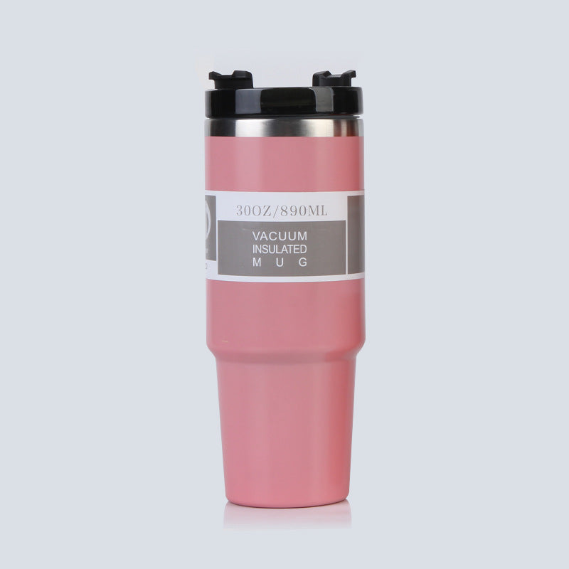 30oz Powder Coated Flip Straw Water Bottles for Laser Engraved with Three Style Lids 25 Pack China Warehouse