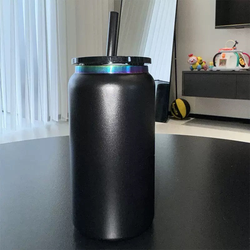 16oz Rainbow Plated Stainless Steel Can for Laser Engraving 25Pack USA Warehouse