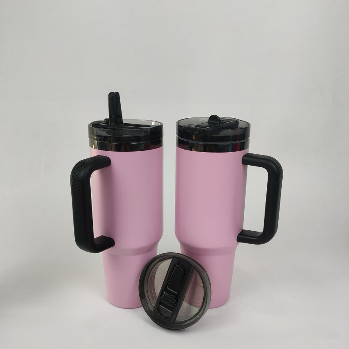 40oz Black Mirror Plated Pink Color Messi Goat X Similar Style Tumblers 20 Pack China Warehouse