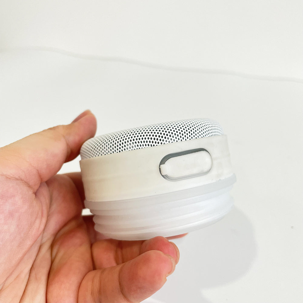 20oz White Blank Sublimation Straight Music Player Bluetooth Speaker Tumblers 12 Pack