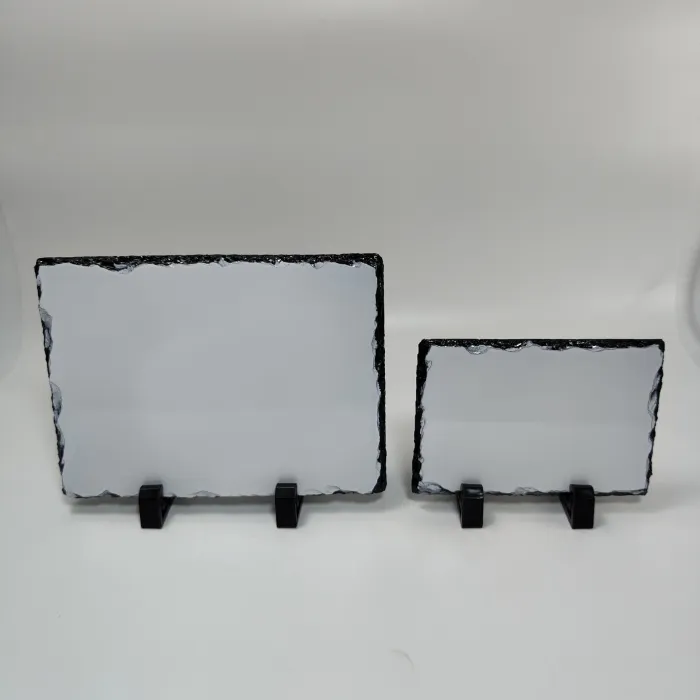 6*8 inch Blank Sublimation Rock Slate Photo Slates Square Heart Rectangle Shape 20pack USA Warehouse