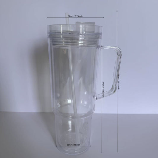 Same as Amazon 40oz Snow Globe Plastic Mugs! Only half the price!