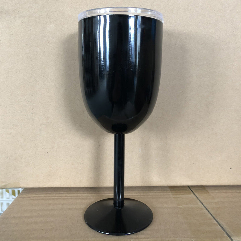 10oz Stainless Steel Wine Glasses for Laser Engraved 25 Pack China Warehouse