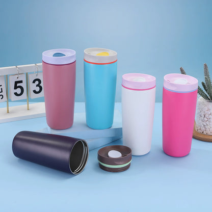 12oz 20oz Owala Style Double Wall Stainless Steel Tumblers with Direct Drinking Lids 25Pack China Warehouse