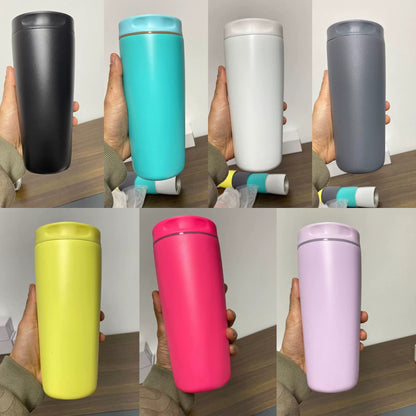 12oz 20oz Owala Style Double Wall Stainless Steel Tumblers with Direct Drinking Lids 25Pack China Warehouse