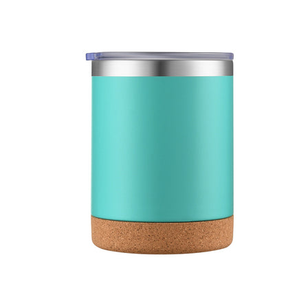 12oz Stainless Steel Cork Bottom Coffee Tumblers for Laser Engraving 50 Pack China Warehouse