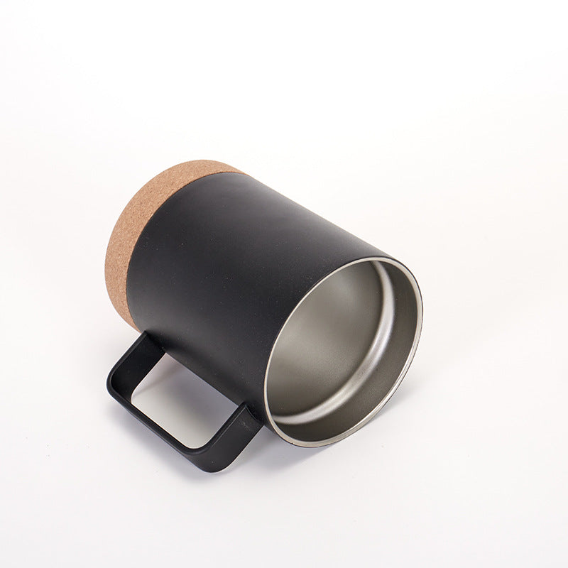 12oz Cork Base Insulated Travel Coffee Water Mugs for Laser Engraved 50 Pack China Warehouse