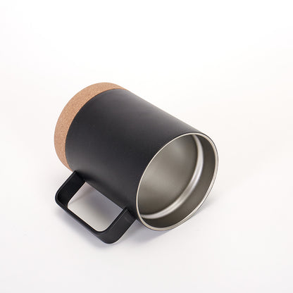 12oz Cork Base Insulated Travel Coffee Water Mugs for Laser Engraved 50 Pack China Warehouse