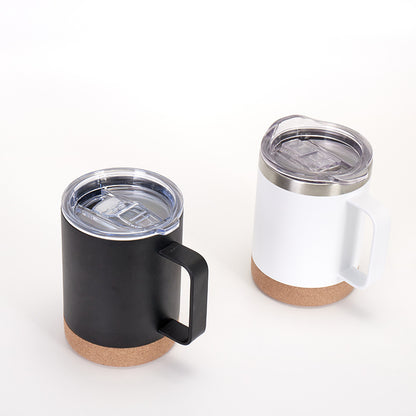 12oz Cork Base Insulated Travel Coffee Water Mugs for Laser Engraved 50 Pack China Warehouse