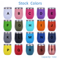 12oz Powder Coating Stainless Steel Wine Tumblers with Slide Lids for Laser Engraving 50 Pack China Warehouse