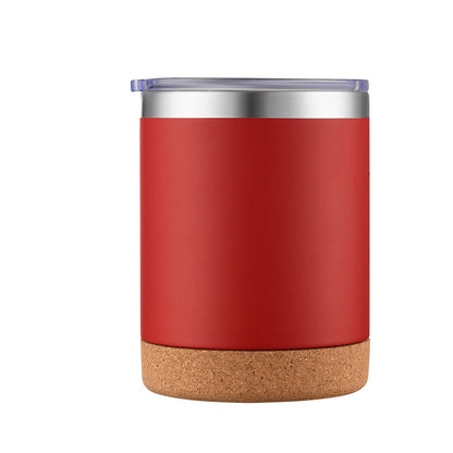 12oz Stainless Steel Cork Bottom Coffee Tumblers for Laser Engraving 50 Pack China Warehouse