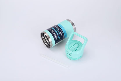 12oz Kids Yeti Style Water Bottles with Flip Straw Lids for Laser Engraving 25Pack China Warehouse