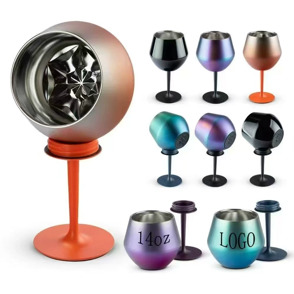 14oz 2 In One Removable Wine Cups Suitable for Laser Engraving 24Pack China Warehouse