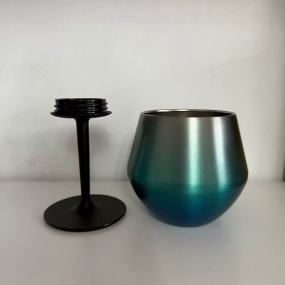 14oz 2 In One Removable Wine Cups Suitable for Laser Engraving 24Pack China Warehouse