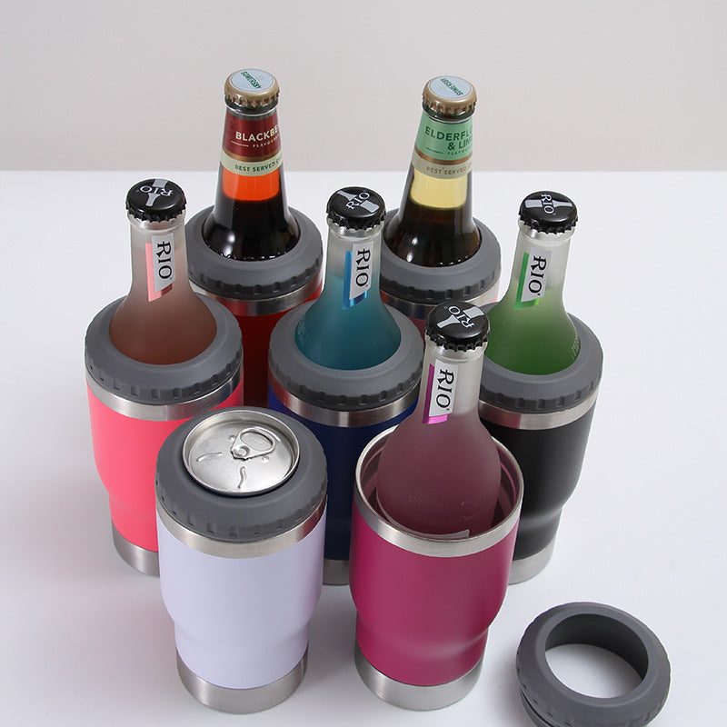 14oz Cooler Can with Opener for Laser Engraving Powder Coated Tumblers with Single/Double Lids 50 Pack China Warehouse