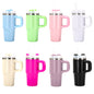 14oz Kids Powder Coated Quencher Tumblers with Mini Handle for Laser Engraving 25Pack China