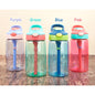 40Pack China Warehouse Kids 14oz Colorful Plastic Can BPA Free Acrylic Sippy Cup for UV DTF Wraps