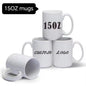 11oz 15oz Blank Sublimation White Color Ceramic Mugs 36Pack USA Warehouse