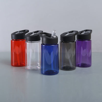 50Pack 15oz 25oz Kids Summer Plastic Cups with Lids for UV DTF Wraps 450ml 750ml Water Bottles for Children