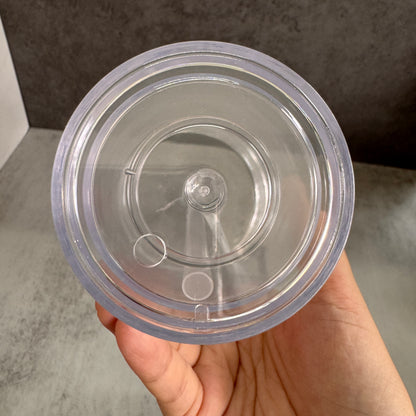 16oz 24oz Clear Snow Globe Plastic Cups Pre Drilled Hole and With Plug 20 Pack China Warehouse