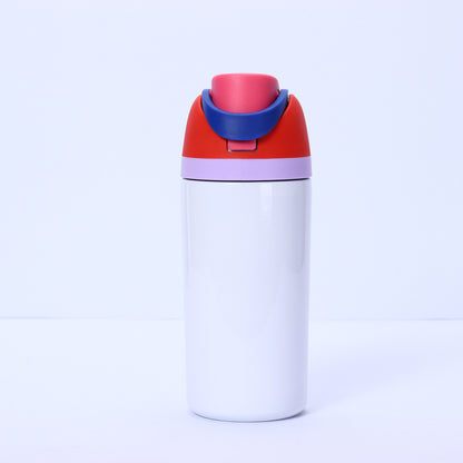 16oz 24oz White Subliamtion Water Bottles with Leak Proof Lids 24Pack USA Warehouse