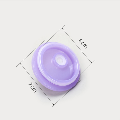 16oz Glass Can Plastic Lids Macaron Color Cover for Cups 80Pack USA Warehouse