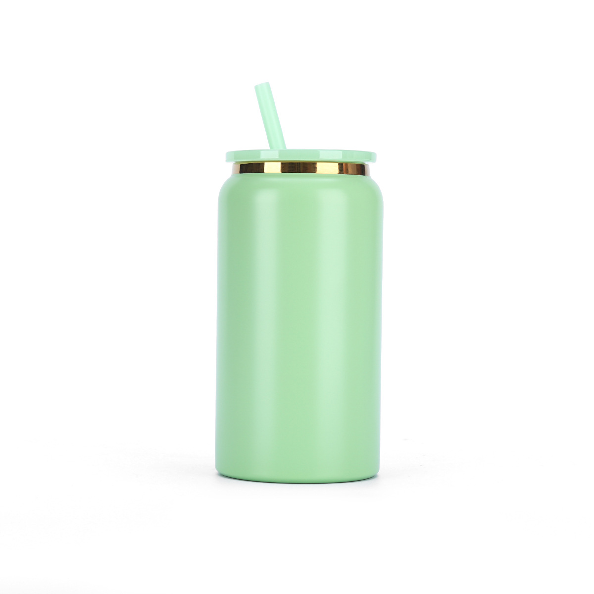 16oz Gold Plated Stainless Steel Pudding Color Can for Laser Engraving 25 Pack USA Warehouse
