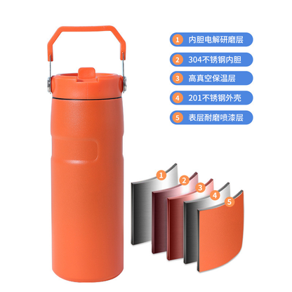 16oz Iceflow Flip Water Bottles for Laser Engraved with Leak Proof Lids 25Pack China Warehouse