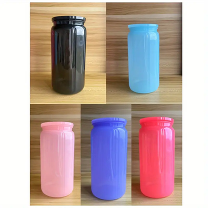 16oz Macaron Color Acrylic Plastic Can for UV DTF Wraps and Vinyl 50 Pack China Warehouse