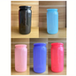 16oz Macaron Color Acrylic Plastic Can with Straw and Lids for UV DTF Wraps 50 Pack USA Warehouse