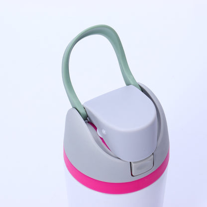 16oz Blank Sublimation Water Bottles with Leak Proof Bounce Colorful Lids for Kids Outdoor 25Pack China Warehouse