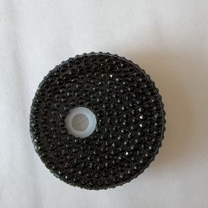 16oz Plastic Lids Bling Rhinestone Lids and Silicone Lids Glass Can 50Pack 100Pack Ship By Air