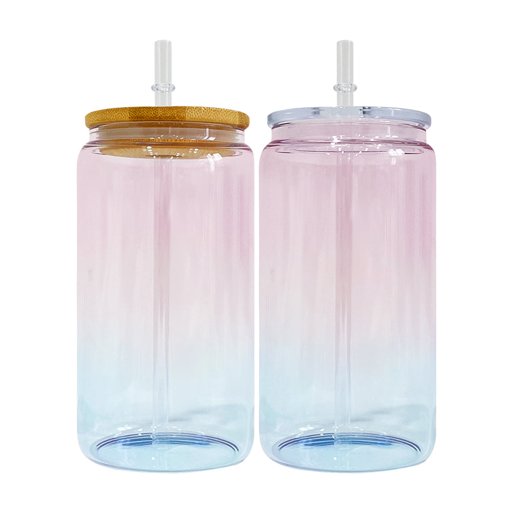 Wholesale 16oz Sublimation Glass Can and 17oz Sublimation Mugs Lots Style for You Choose 50 Pack China Warehouse