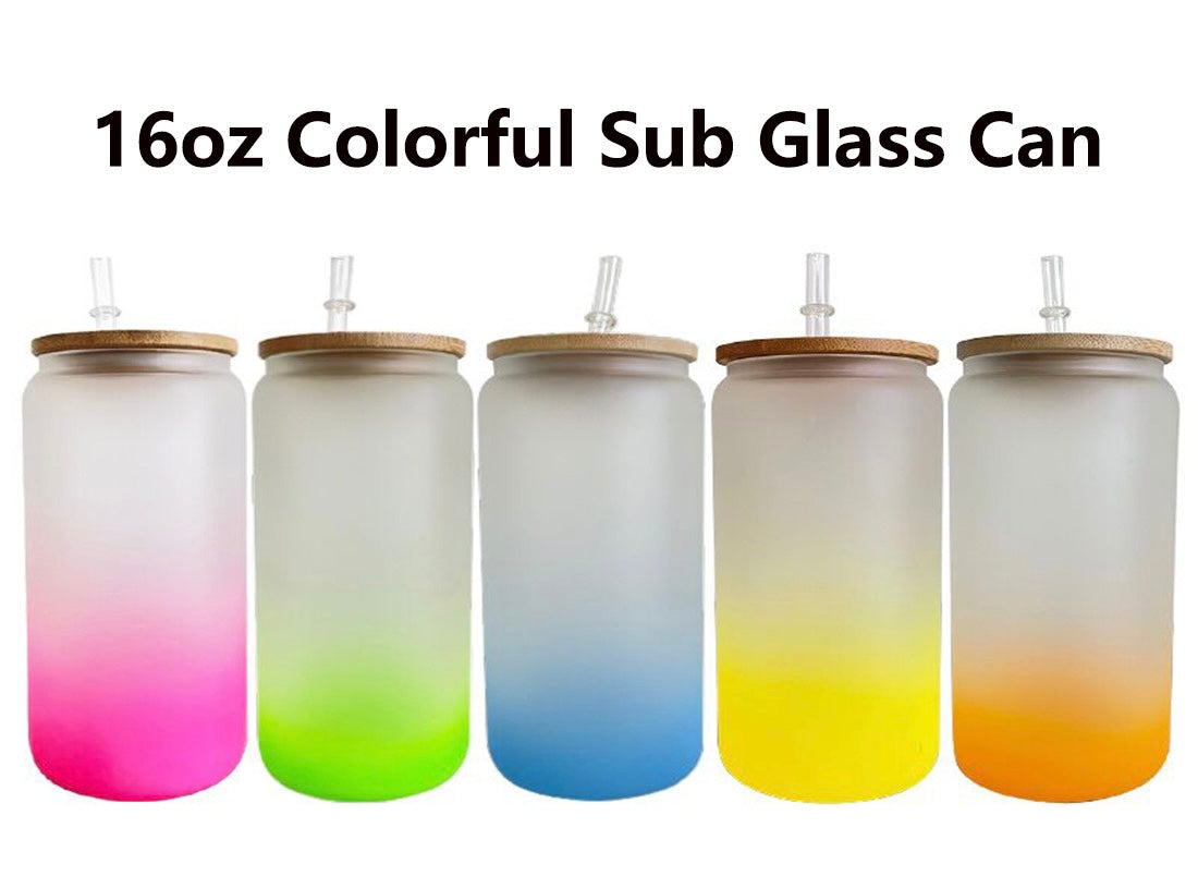 Wholesale 16oz Sublimation Glass Can and 17oz Sublimation Mugs Lots Style for You Choose 50 Pack China Warehouse