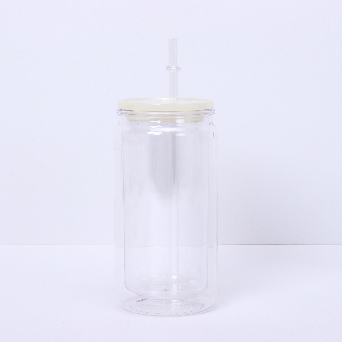 16oz 20oz Snow Glole Plastic Can with Colorful Lids Pre Drilled Hole and with Plug 50Pack China Warehouse