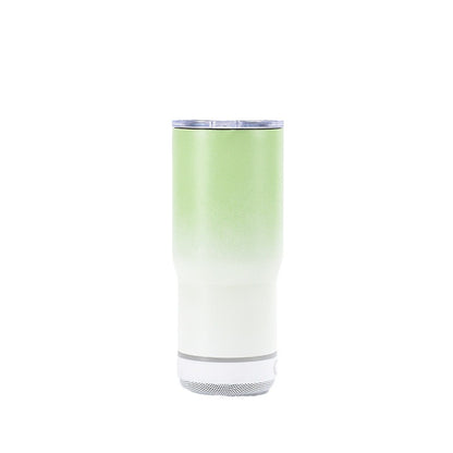 16oz Powder Coated Speaker Bluetooth Cooler Can Music Tumblers for Laser Egraving 20Pack China Warehouse