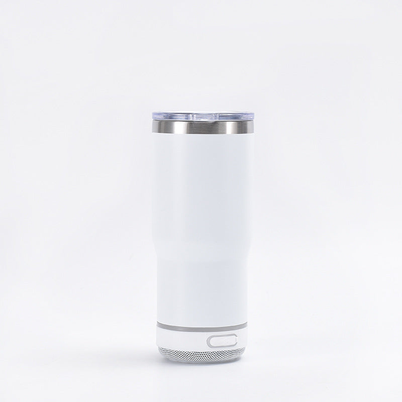 16oz Powder Coated Speaker Bluetooth Cooler Can Music Tumblers for Laser Egraving 20Pack China Warehouse