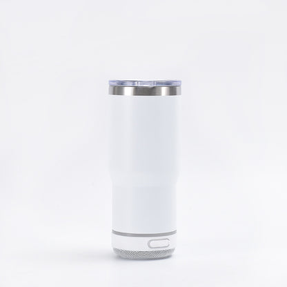 16oz Powder Coated Speaker Bluetooth Cooler Can Music Tumblers for Laser Egraving 20Pack China Warehouse