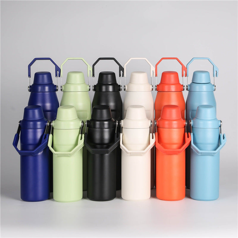 25 Pack China Warehouse 18oz 24oz 36oz powder coated stainless steel water bottle for laser engraving