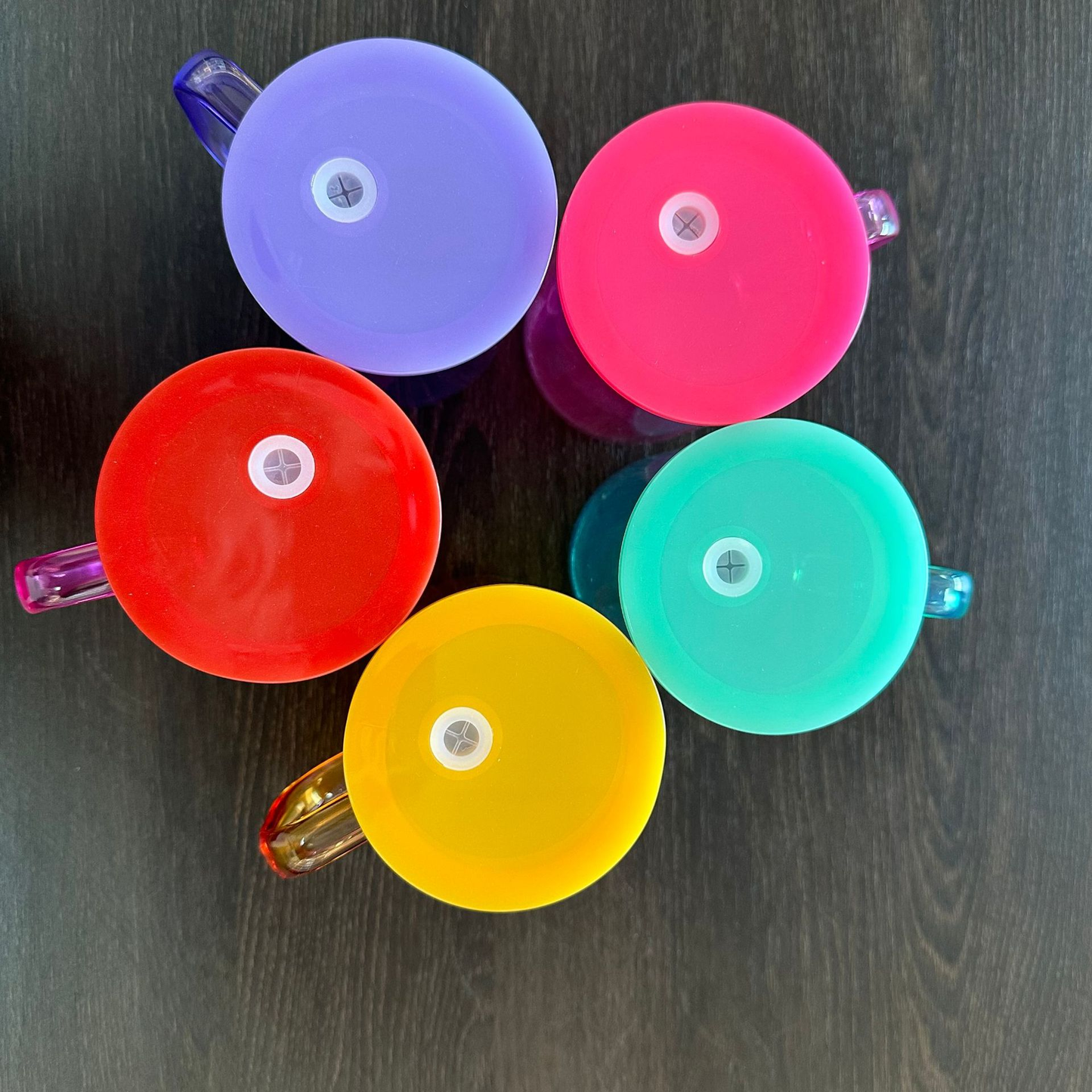 17oz Jelly Color Sublimation Glass Mugs for UV DTF Wraps and Sublimation 25Pack USA Warehouse