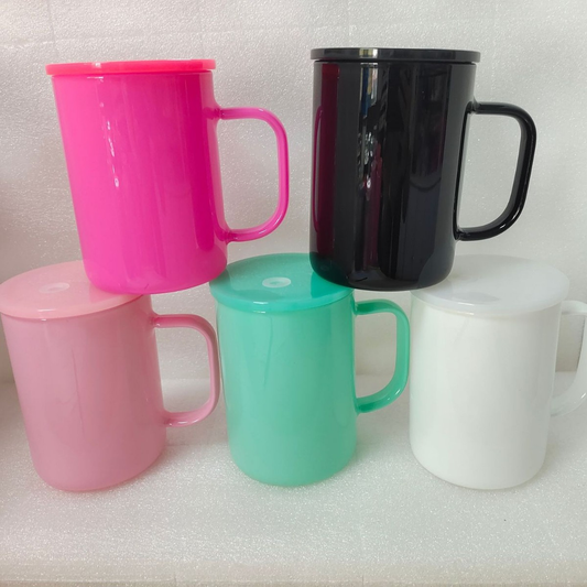 17oz Macaron Color Blank Sublimation Glass Mugs for Hot&Cold Water Coffee25pack China Warehouse