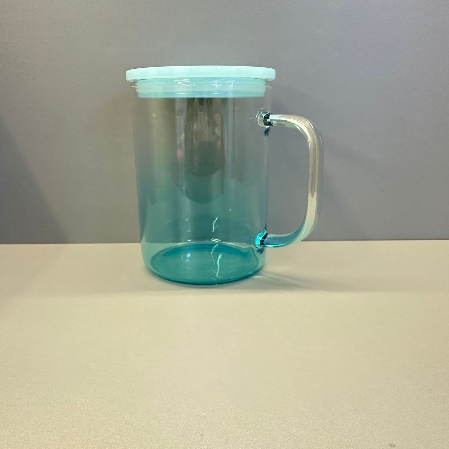 17oz Ombre Jelly Color Glass Mugs for Sublimation and UV DTF Wraps 25 Pack USA Warehouse
